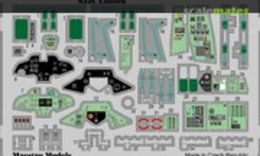 1:48 SAAB S32C Lansen Interior Detail Set (Maestro Models MMP4871) MMP4871