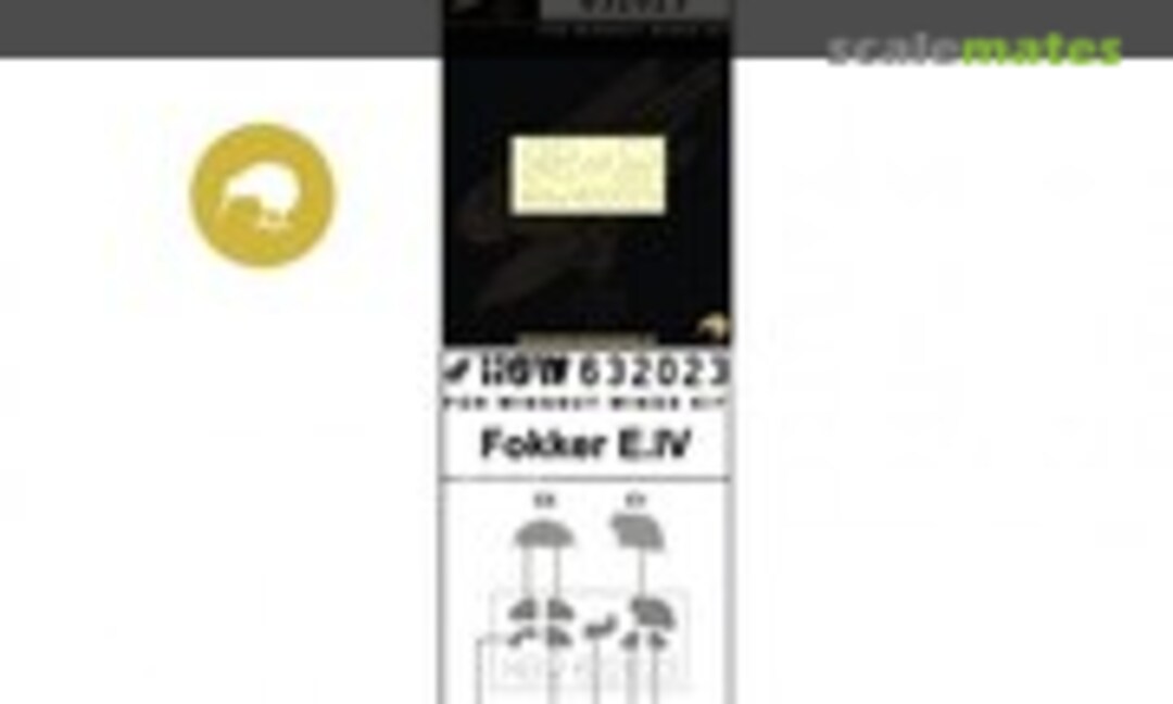 1:32 Fokker E.IV - Masks Set (HGW Models 632023) 632023