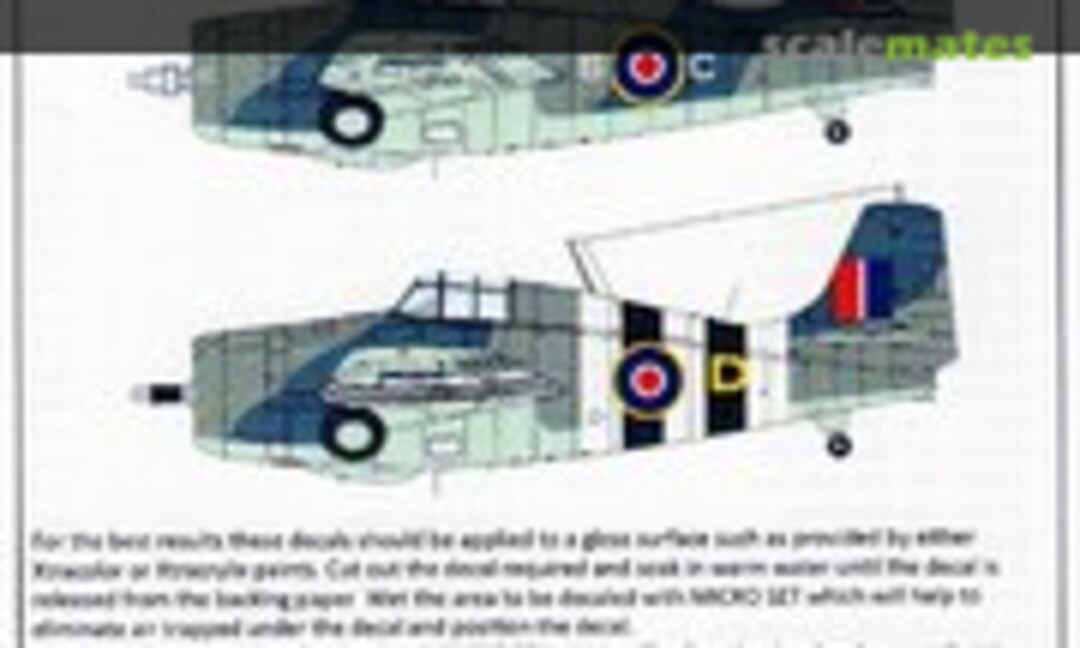 1:72 Wildcat F4F-4B & FM-1 (Xtradecal X72243) X72243