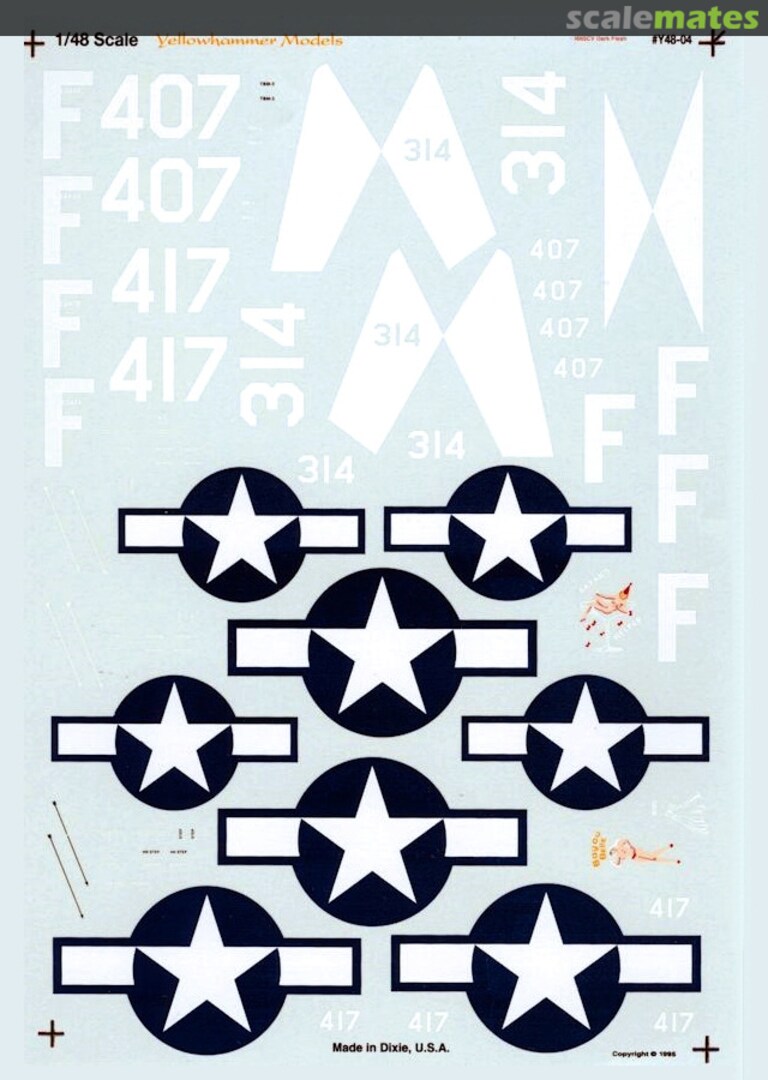 Boxart TBM-3 Avengers of VT-83 Y48-04 Yellowhammer Models Boxart TBM-3 Avengers of VT-83 Y48-04 Yellowhammer Models