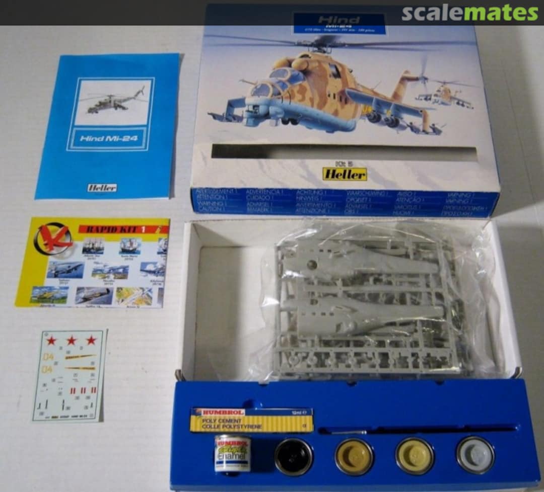 Contents Hind Mi-24 (A/D) 60369 Heller Contents Hind Mi-24 (A/D) 60369 Heller