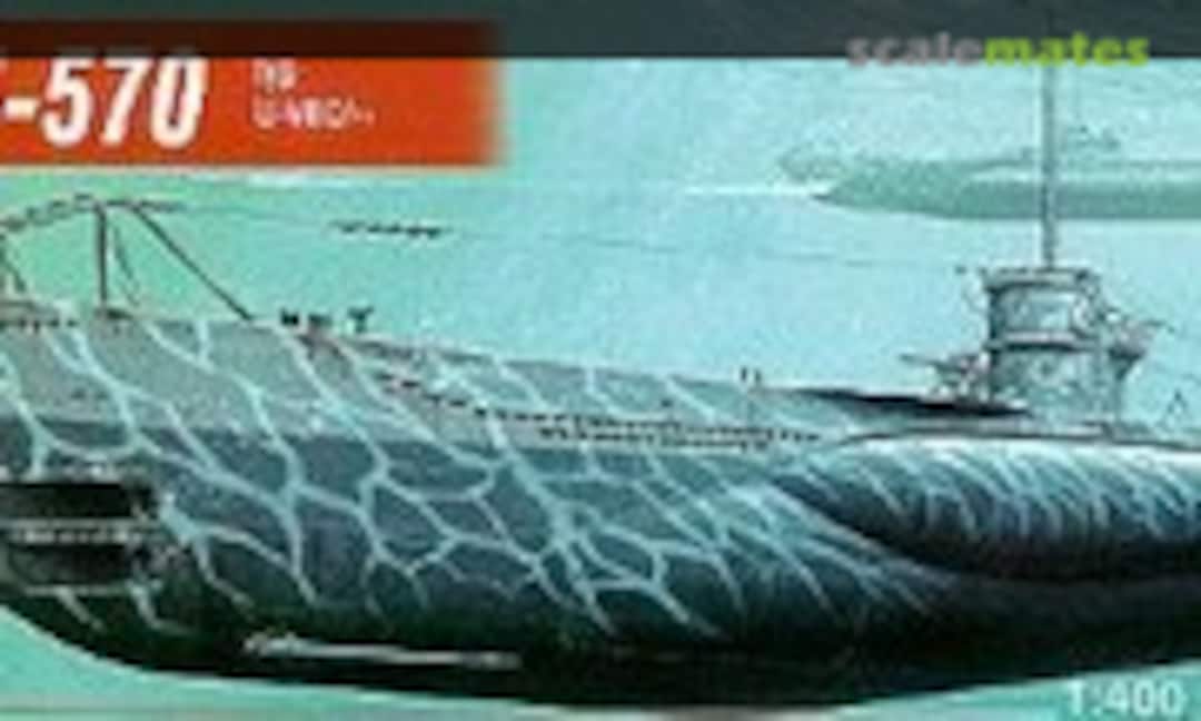 1:400 U-BOOT U-570 Typ VIIC (Mirage Hobby 40411)