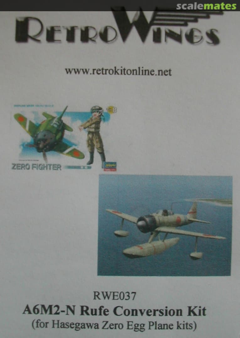 Boxart A6M2-N Rufe RWE037 RetroWings Boxart A6M2-N Rufe RWE037 RetroWings