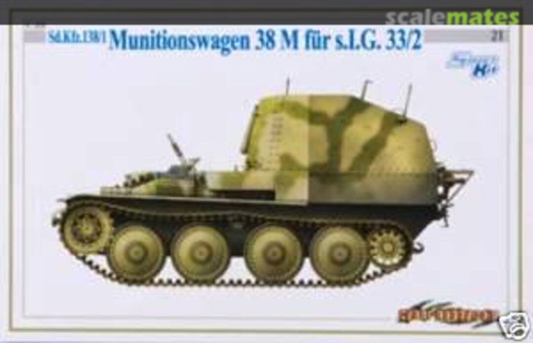 Boxart Munitionswagen 38 M für s.I.G.33/2 6471 Cyber Hobby Boxart Munitionswagen 38 M für s.I.G.33/2 6471 Cyber Hobby