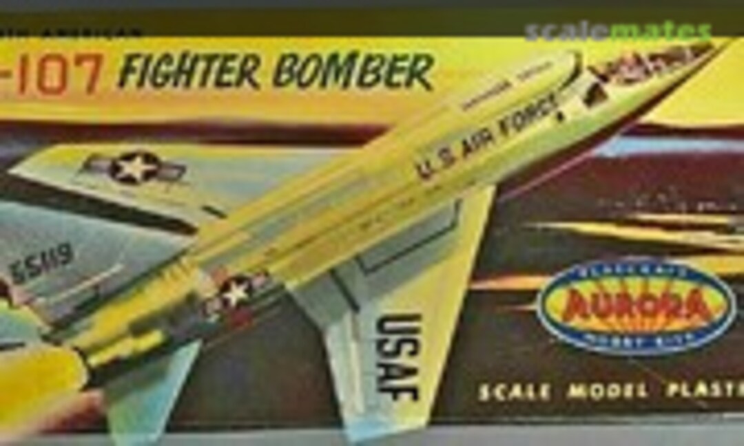 1:114 North American F-107A (Playcraft Aurora 295) 295