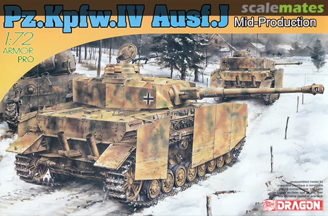 Boxart Pz.Kpfw. IV Ausf. J 7498 Dragon Boxart Pz.Kpfw. IV Ausf. J 7498 Dragon