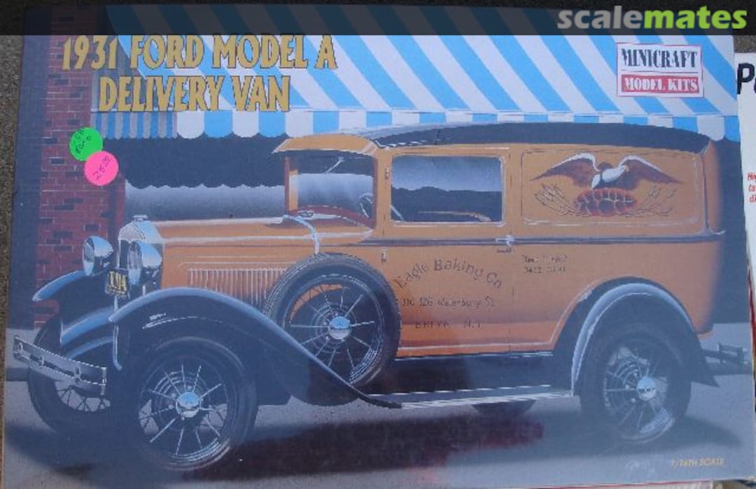 Boxart 1931 Ford Model A Delivery Van 11214 Minicraft Model Kits
