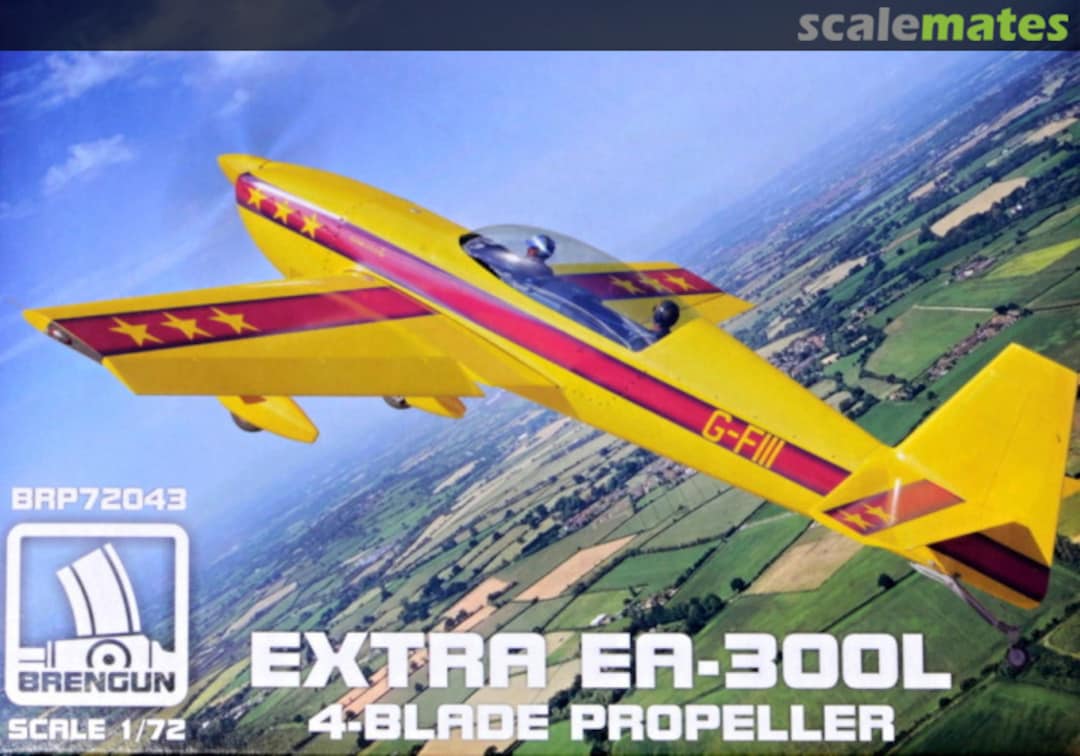Boxart Extra EA-300L 4-Blade Propeller BRP72043 Brengun Boxart Extra EA-300L 4-Blade Propeller BRP72043 Brengun