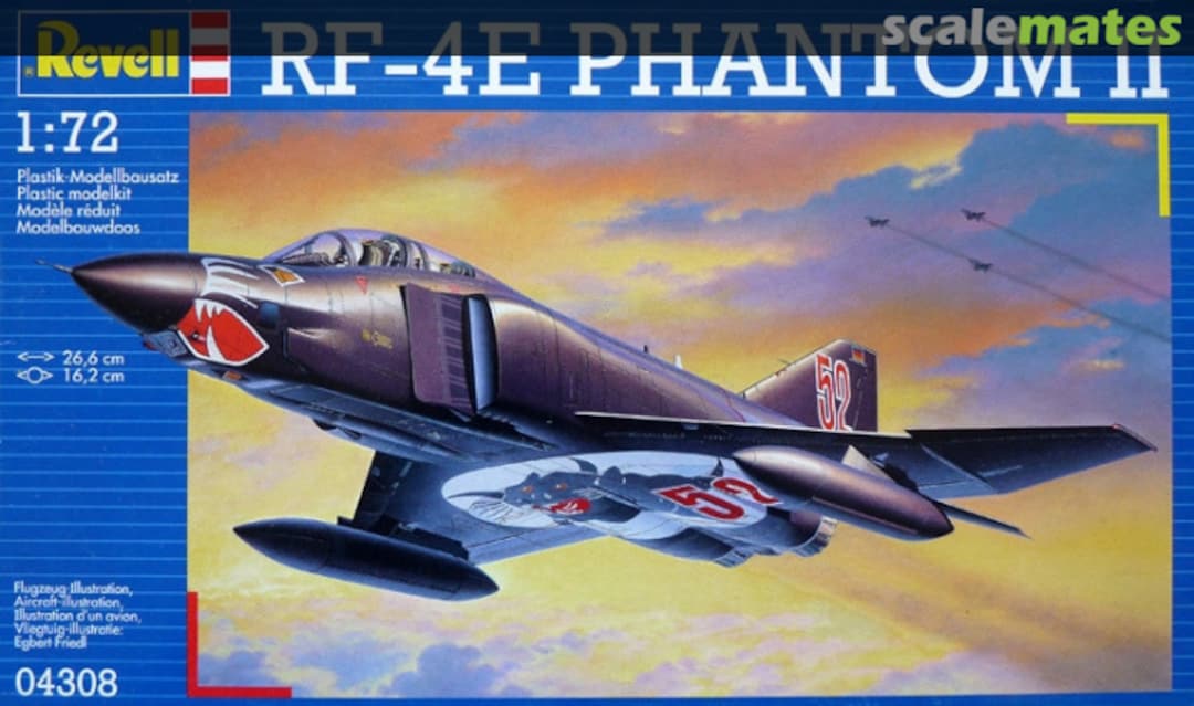 Boxart RF-4E Phantom II 04308 Revell