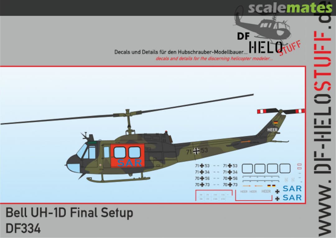 Boxart Bell UH-1D Final Setup DF33448 DF HeloStuff Boxart Bell UH-1D Final Setup DF33448 DF HeloStuff