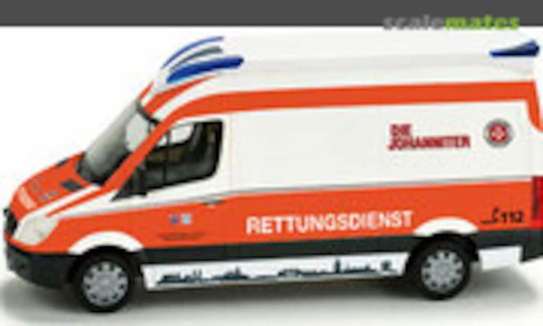 1:87 Mercedes Benz Sprinter Delfis RTW Feuerwehr Giessen (Herpa 049122)