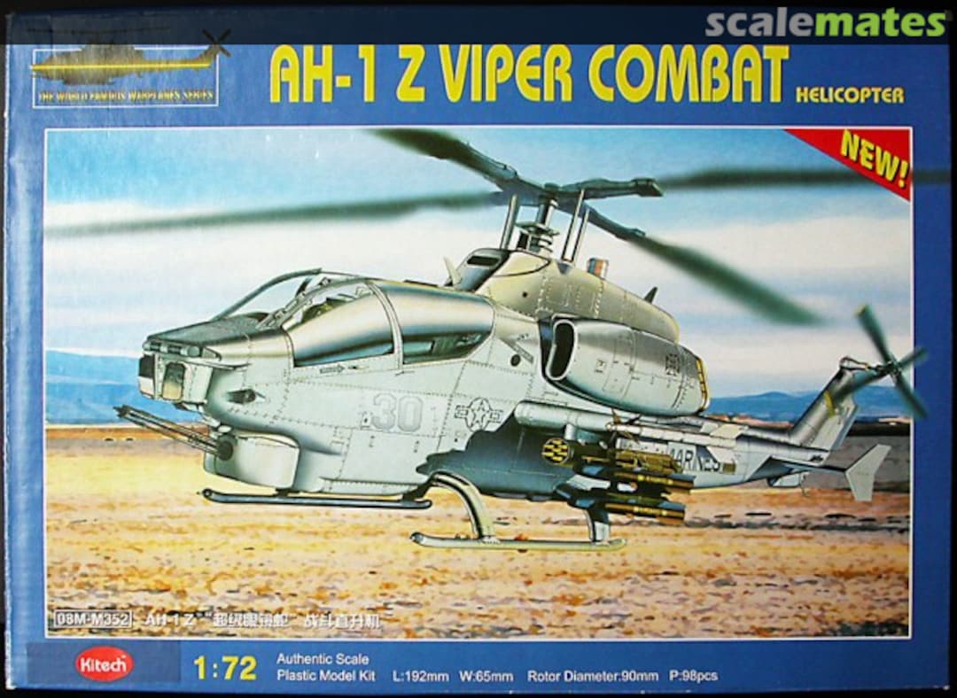 Boxart AH-1Z Viper 08M-M352 Kitech Boxart AH-1Z Viper 08M-M352 Kitech