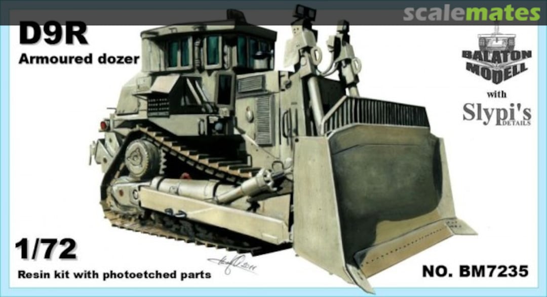 Boxart D9R Armoured Dozer BM7235 Balaton Modell Boxart D9R Armoured Dozer BM7235 Balaton Modell