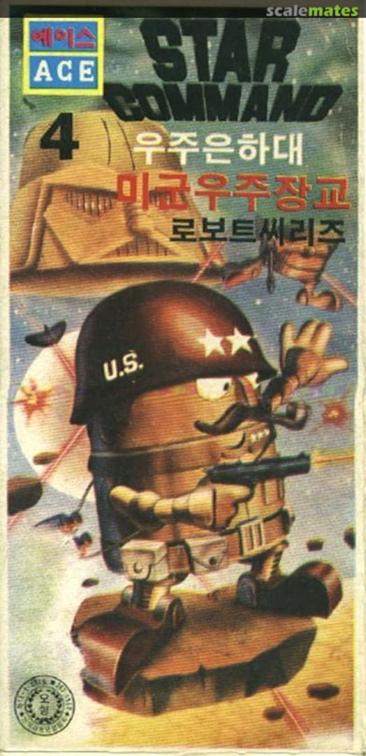 Boxart Patton 4 ACE Hobby Kit Boxart Patton 4 ACE Hobby Kit