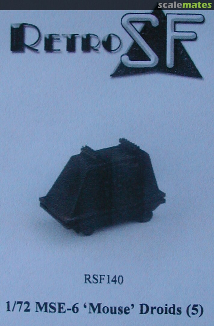 Boxart MSE-6 'Mouse' Droids (5) RSF140 RetroSF