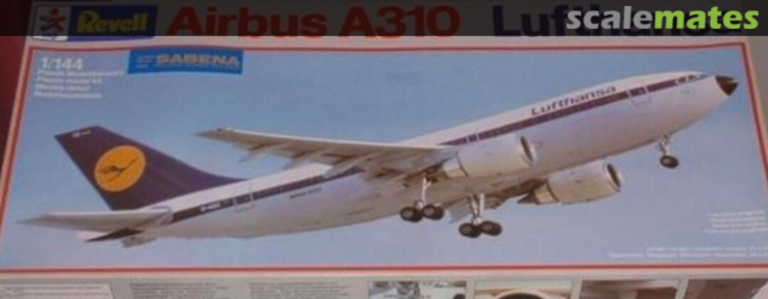 Boxart Airbus A310 Lufthansa / Sabena 4230 Revell/ceji Boxart Airbus A310 Lufthansa / Sabena 4230 Revell/ceji
