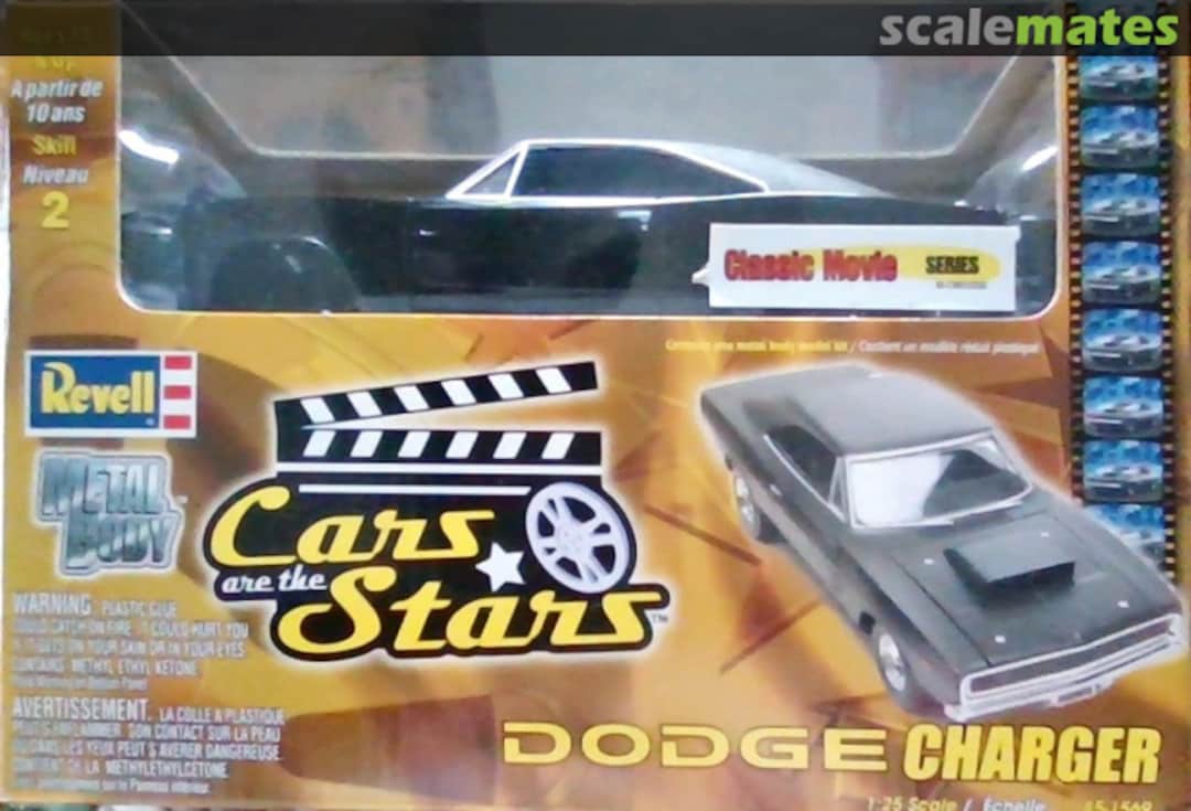 Boxart Dodge Charger Metal Body 85-1569 Revell Boxart Dodge Charger Metal Body 85-1569 Revell