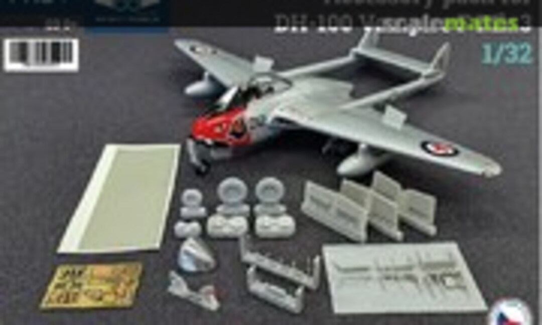 1:32 DH-100 Vampire F MK.3 Accessory pack for Infinity (Infinity Models INF 3203-0) INF 3203-0