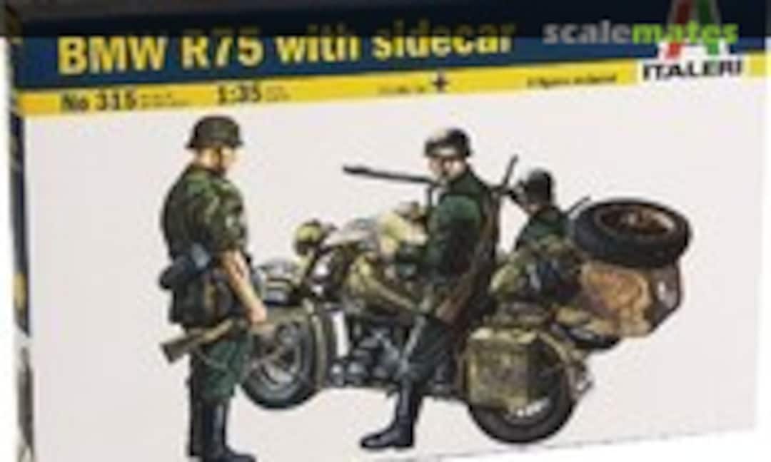 BMW R75 with sidecar (Italeri 0315S)