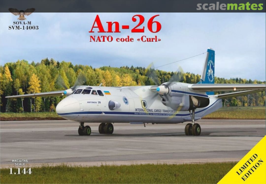 Boxart An-26 SVM-14003 SOVA-M Boxart An-26 SVM-14003 SOVA-M