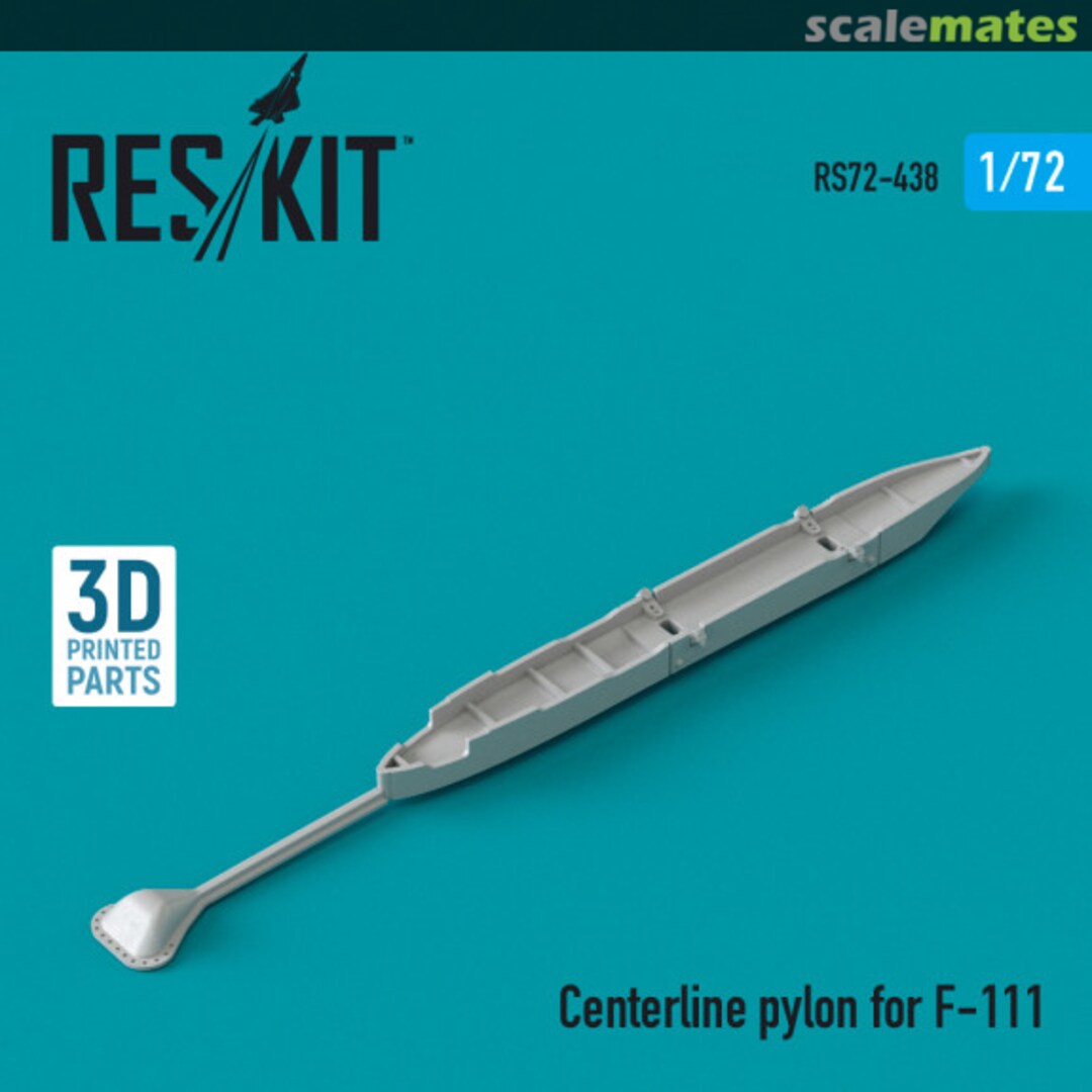 Boxart Centerline Pylon for F-111 RS72-0438 ResKit Boxart Centerline Pylon for F-111 RS72-0438 ResKit