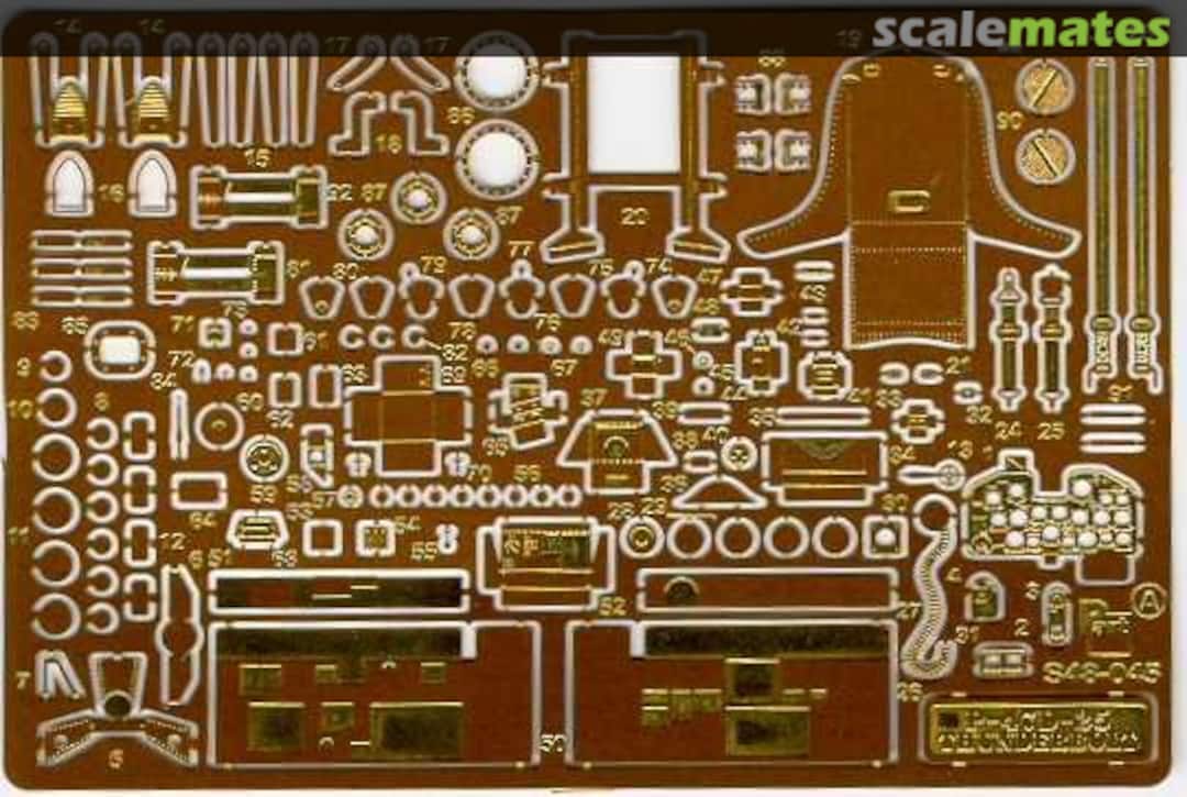 Boxart P-47D-25 Thunderbolt S48-045 Part Boxart P-47D-25 Thunderbolt S48-045 Part