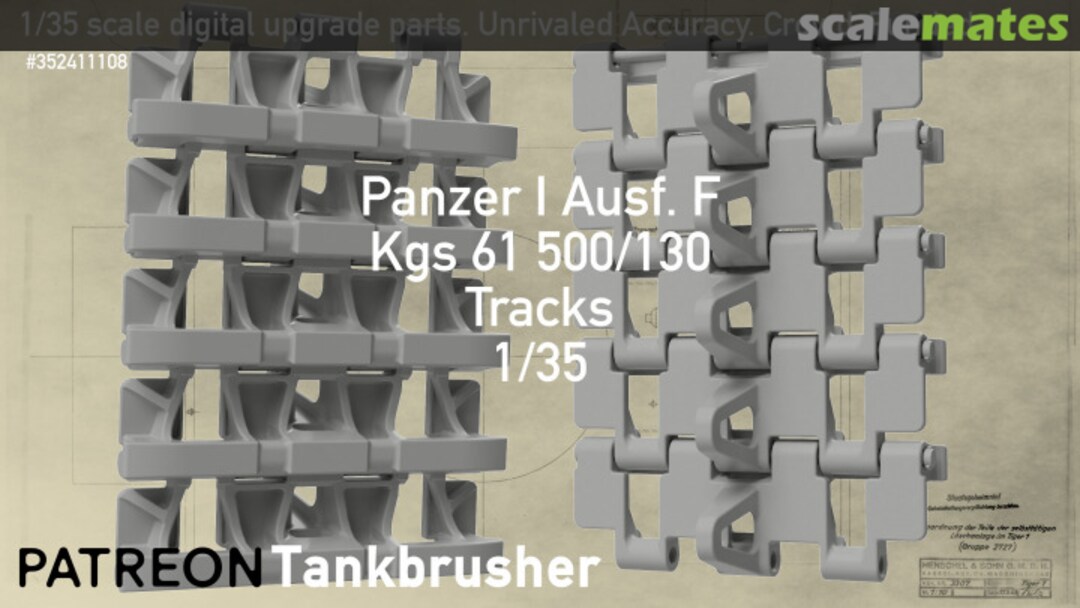 Boxart Panzer I Ausf. F 352411108 Tankbrusher Scale Modeling Boxart Panzer I Ausf. F 352411108 Tankbrusher Scale Modeling