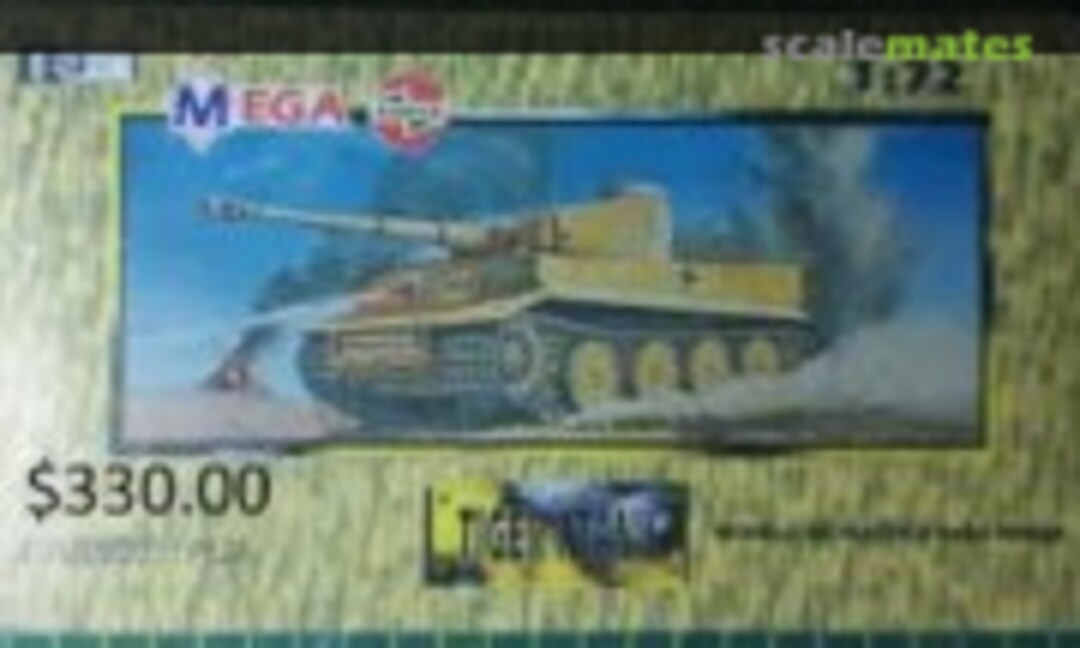 1:76 Tiger Tank (Mega Airfix )
