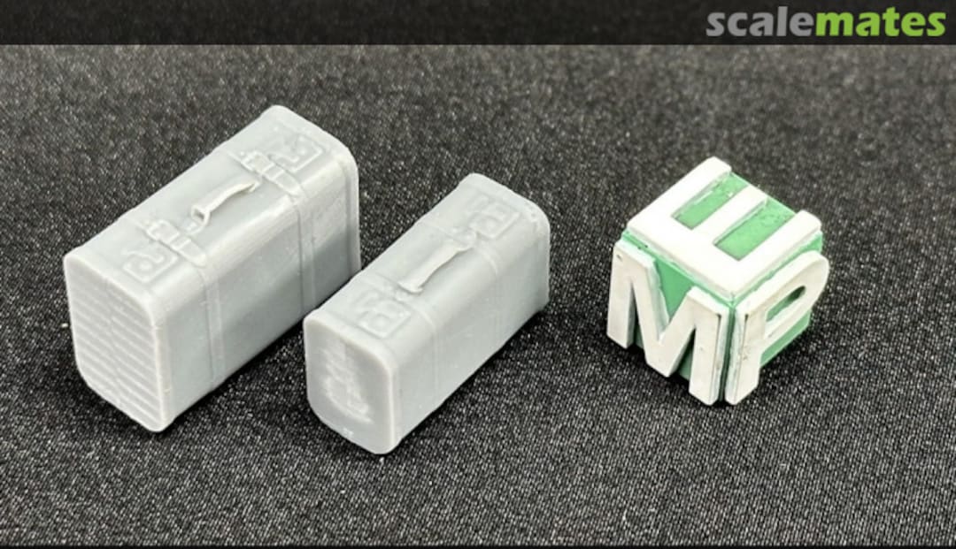 Boxart Retro suitcases - Type 2 43091026 EMP3d Boxart Retro suitcases - Type 2 43091026 EMP3d