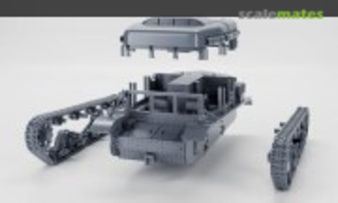 1:72 Artillery tractor C7P - with separate roof (EMP3d 72011128) 72011128