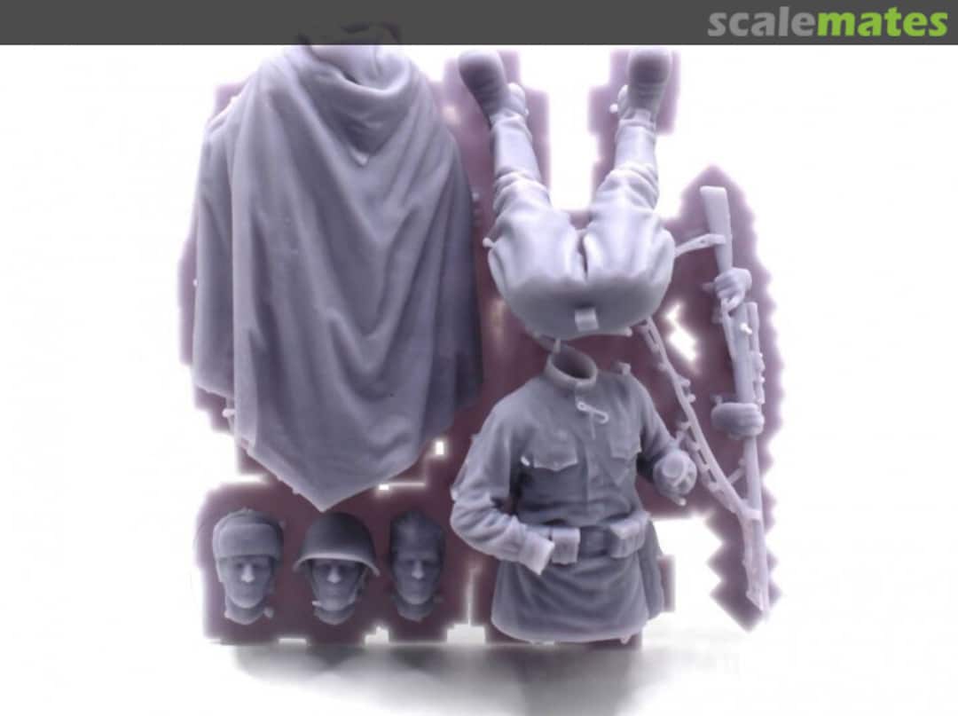 Contents Soviet WWII Sniper (3D-Printed) 24488 FC Model Trend