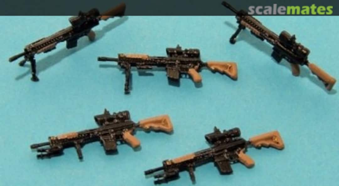 Boxart L129A1 SHARPSHOOTER Weapon set (Qty-5) A135 Accurate Armour Boxart L129A1 SHARPSHOOTER Weapon set (Qty-5) A135 Accurate Armour