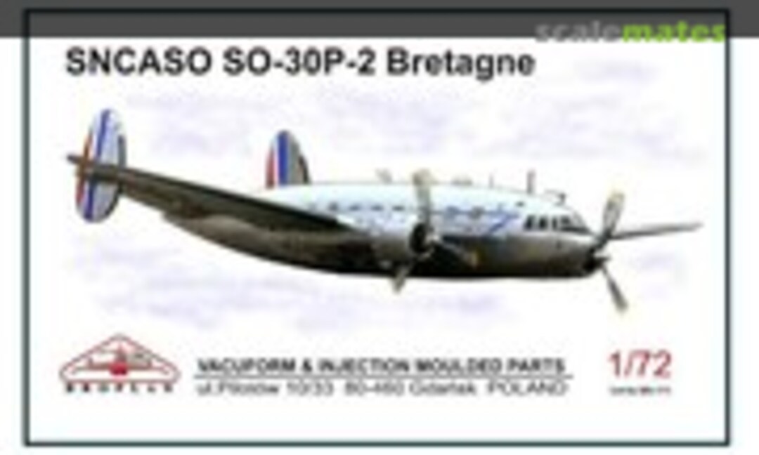 1:72 SNCASO SO-30P-2 Bretagne (Broplan MS-173) MS-173