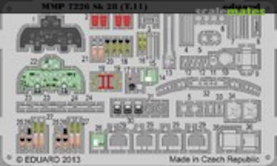 1:72 Sk28 Vampire T.11 Detail Set (Maestro Models MMP7226) MMP7226