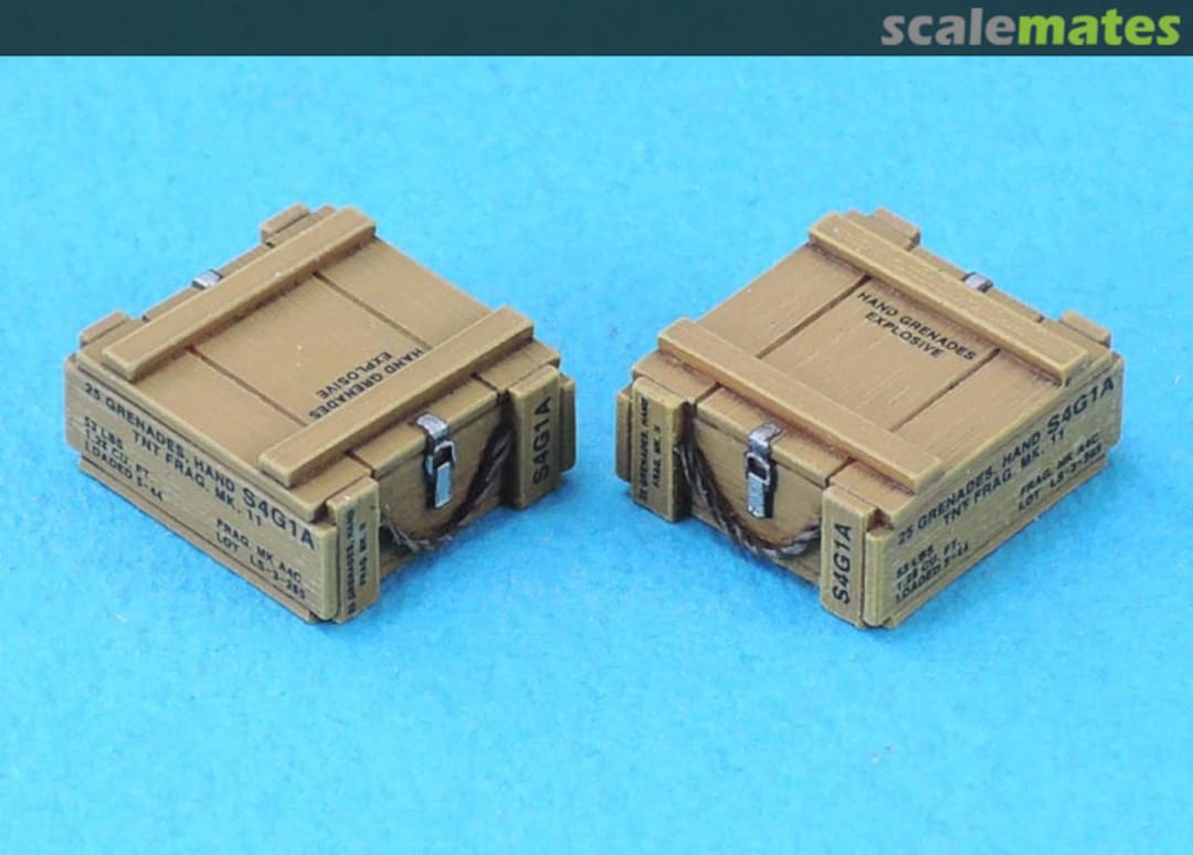 Boxart WWII Mk.2 Wooden Grenade Crate Set LF1302 Legend Productions Boxart WWII Mk.2 Wooden Grenade Crate Set LF1302 Legend Productions