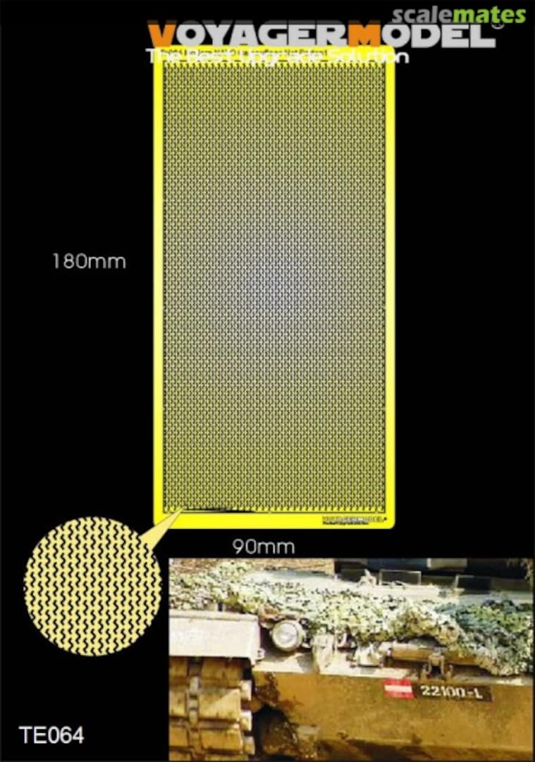Boxart Modern NATO Camouflage Net Patten 1 (GP) TE064 Voyager Model Boxart Modern NATO Camouflage Net Patten 1 (GP) TE064 Voyager Model