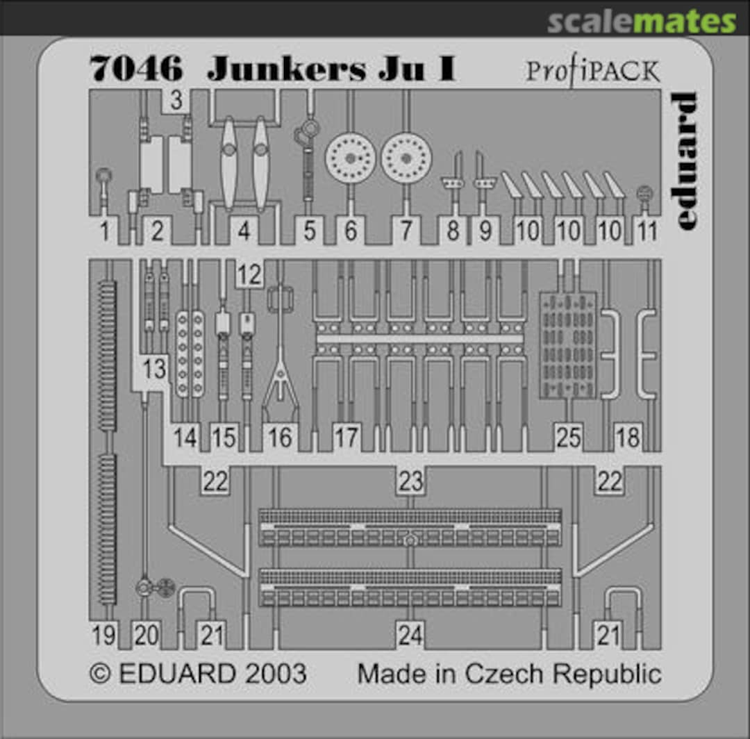 Boxart Junkers J.I PE Set 7046-LEPT Eduard Boxart Junkers J.I PE Set 7046-LEPT Eduard