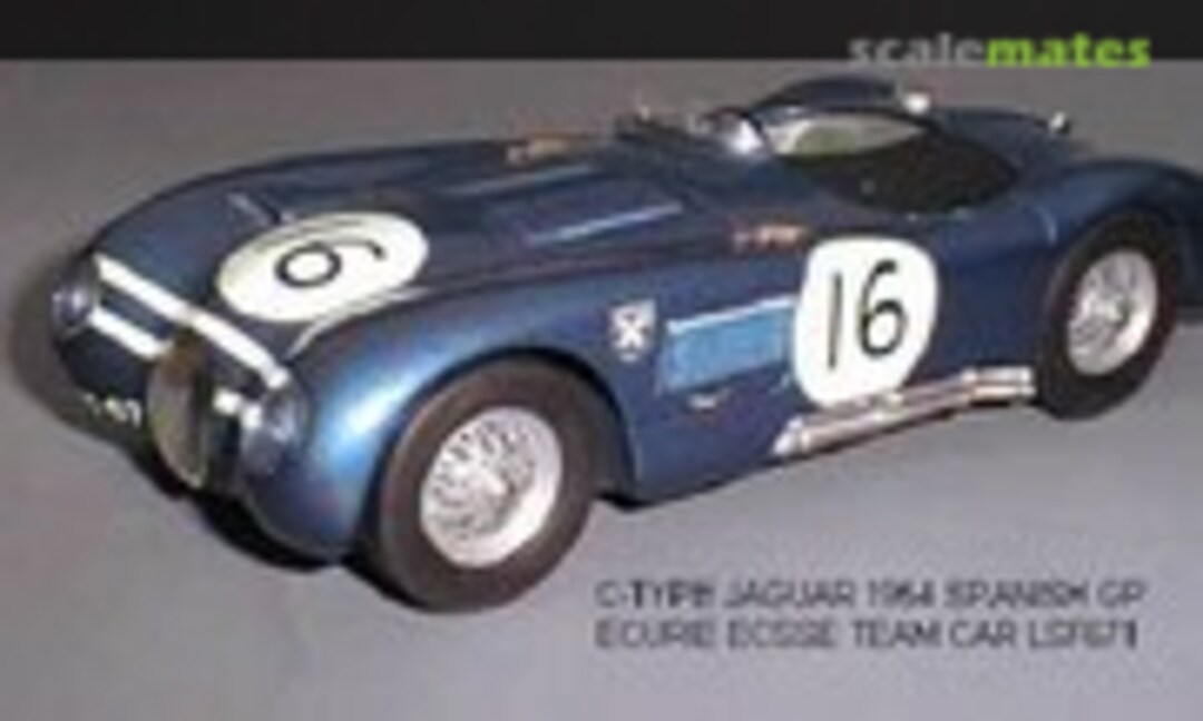 Jaguar C-Type LFS67 two Nose Stripe (K&amp;R Replicas KRRL32)