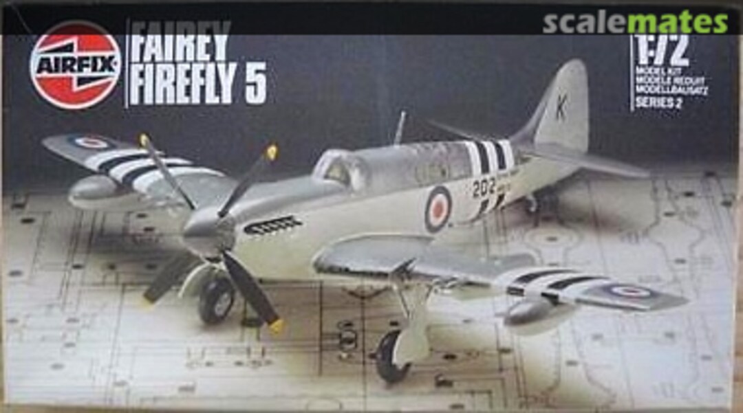 Boxart Fairey Firefly Mk. V N02018 Airfix Boxart Fairey Firefly Mk. V N02018 Airfix