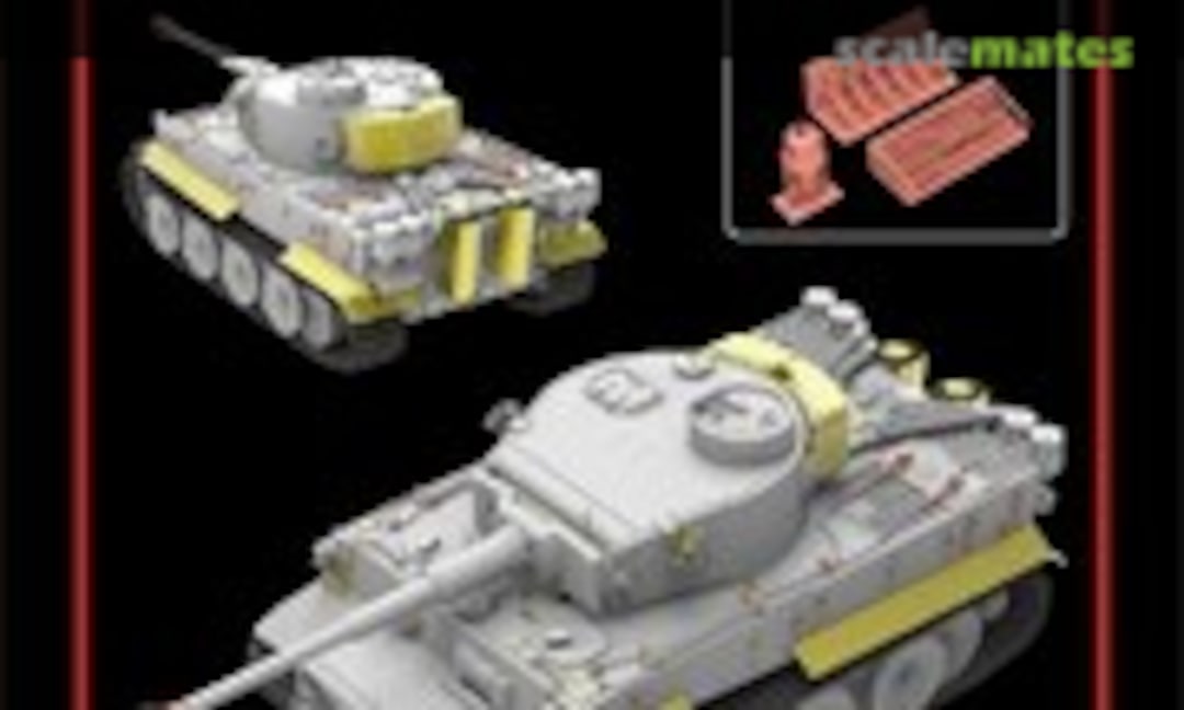 1:35 UPGRADE SOLUTION for Tiger I Initial Production Early 1943 North African Front/Tunisia (Rye Field Model RM-2006)