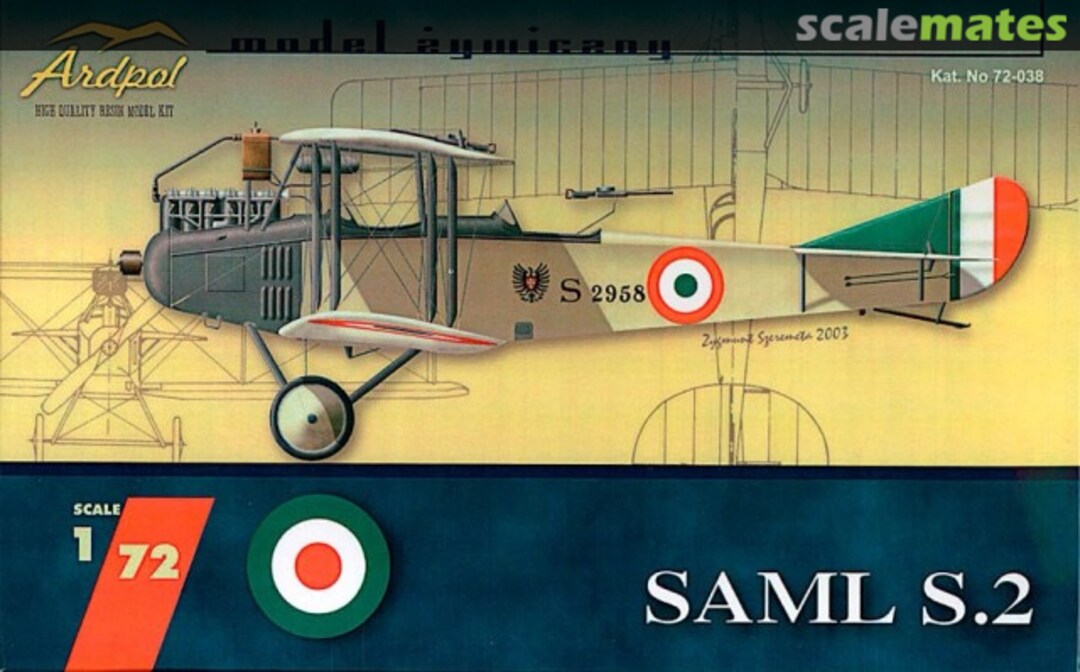 Boxart SAML S.2 72-038 Ardpol Boxart SAML S.2 72-038 Ardpol