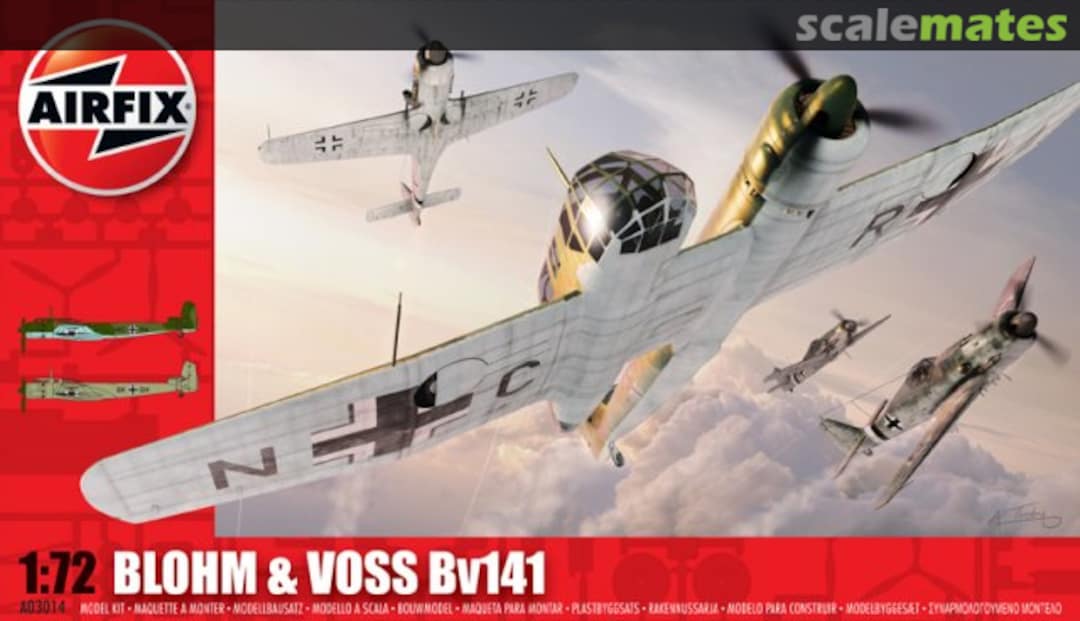 Boxart Blohm & Voss Bv141 A03014 Airfix Boxart Blohm & Voss Bv141 A03014 Airfix