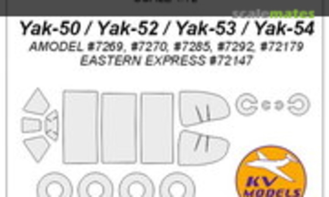 1:72 Yak-50 / Yak-52 / Yak-53 (KV Models 72040) 72040