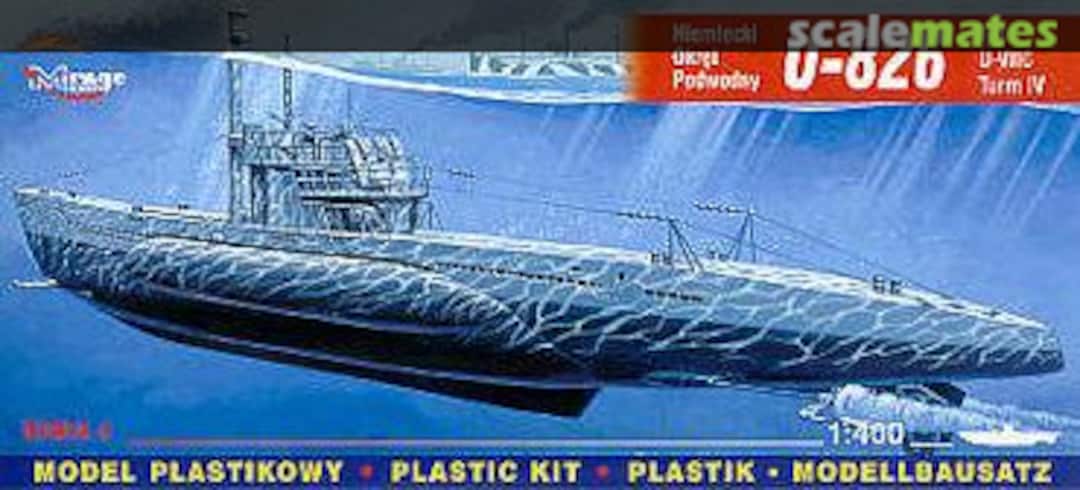 Boxart U-BOOT U-826 ( VIIC/T4) 40413 Mirage Hobby Boxart U-BOOT U-826 ( VIIC/T4) 40413 Mirage Hobby