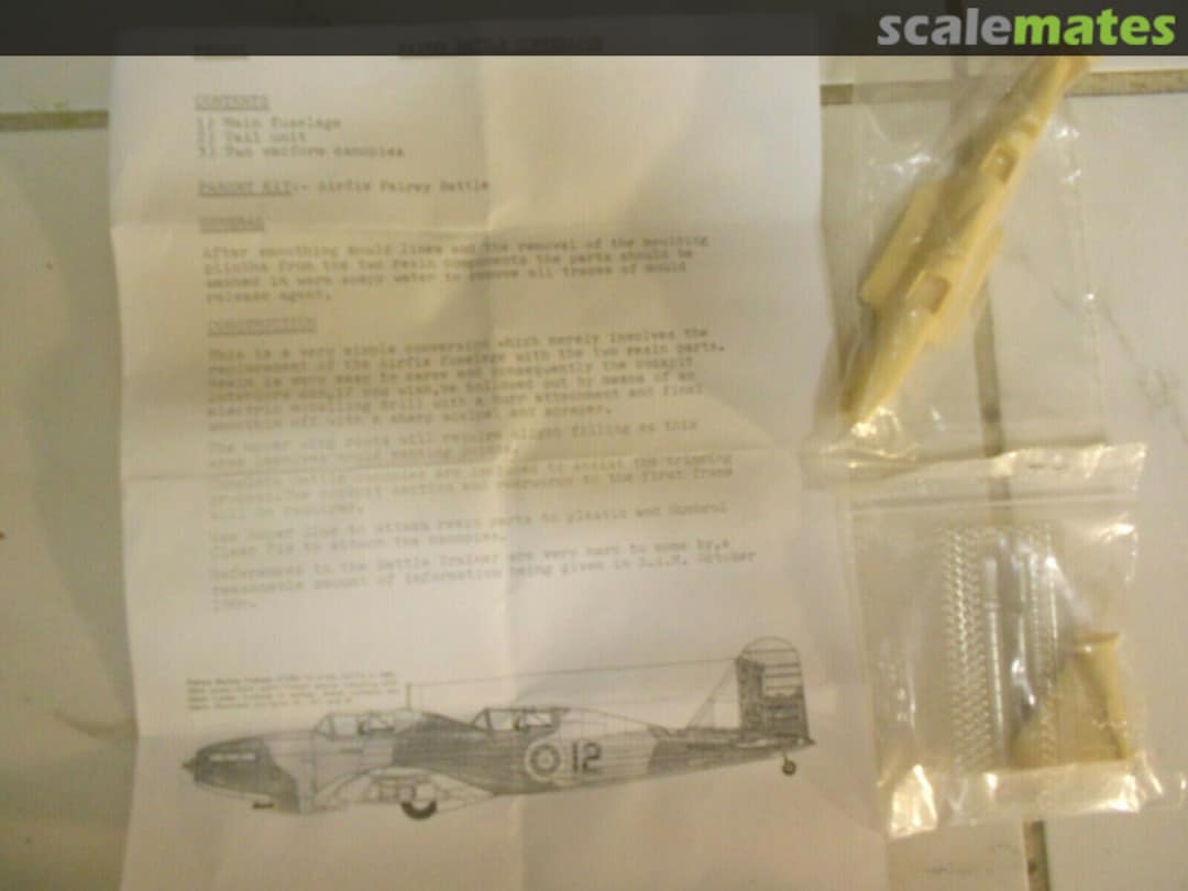 Boxart Fairey Battle Conversion FTC021 The Final Touch Boxart Fairey Battle Conversion FTC021 The Final Touch