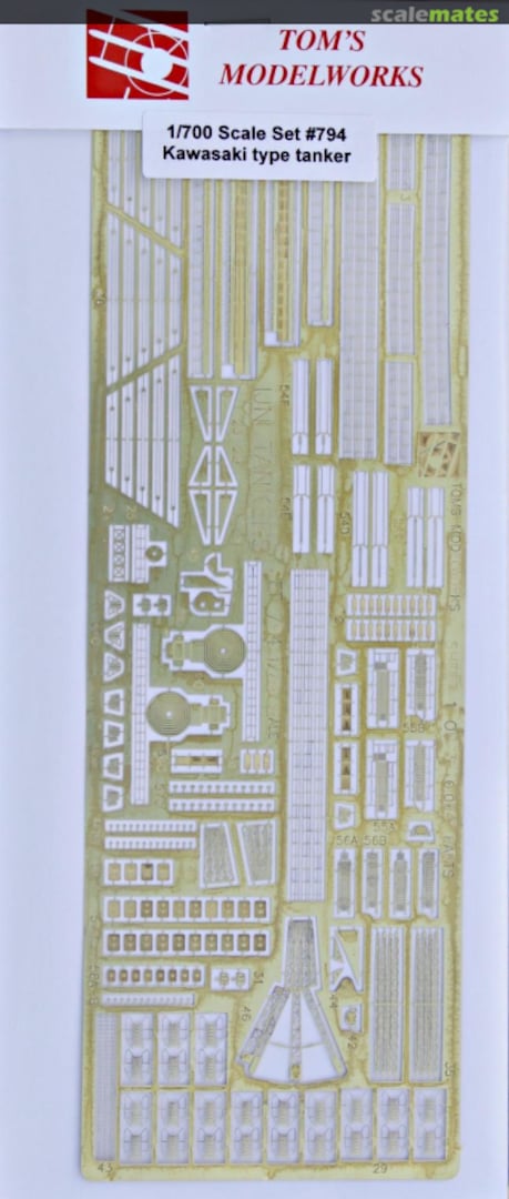Boxart Kawasaki Type Tanker PE Scale Set 794 Tom's Modelworks Boxart Kawasaki Type Tanker PE Scale Set 794 Tom's Modelworks