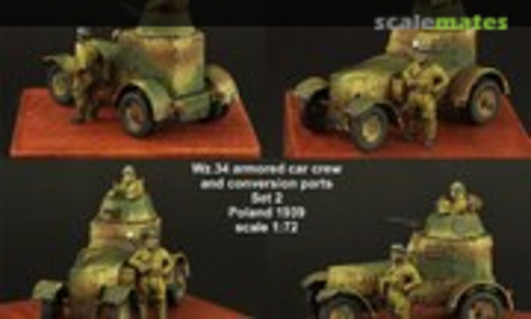 1:72 Polish Wz.34 Crew Set 2 (Scibor Monsterous Miniatures 72HM0023) 72HM0023