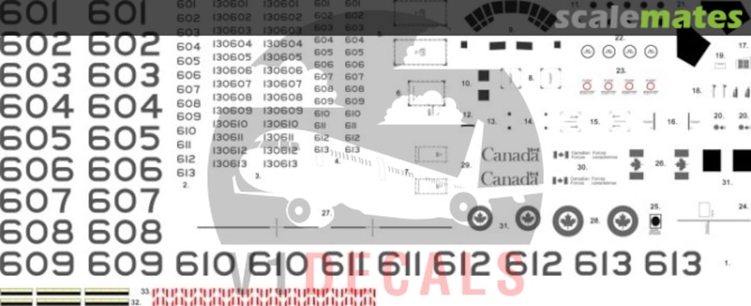 Boxart Royal Canadian Air Force RCAF Lockheed C-130J-30 Hercules V1D0078-144 V1 Decals Boxart Royal Canadian Air Force RCAF Lockheed C-130J-30 Hercules V1D0078-144 V1 Decals