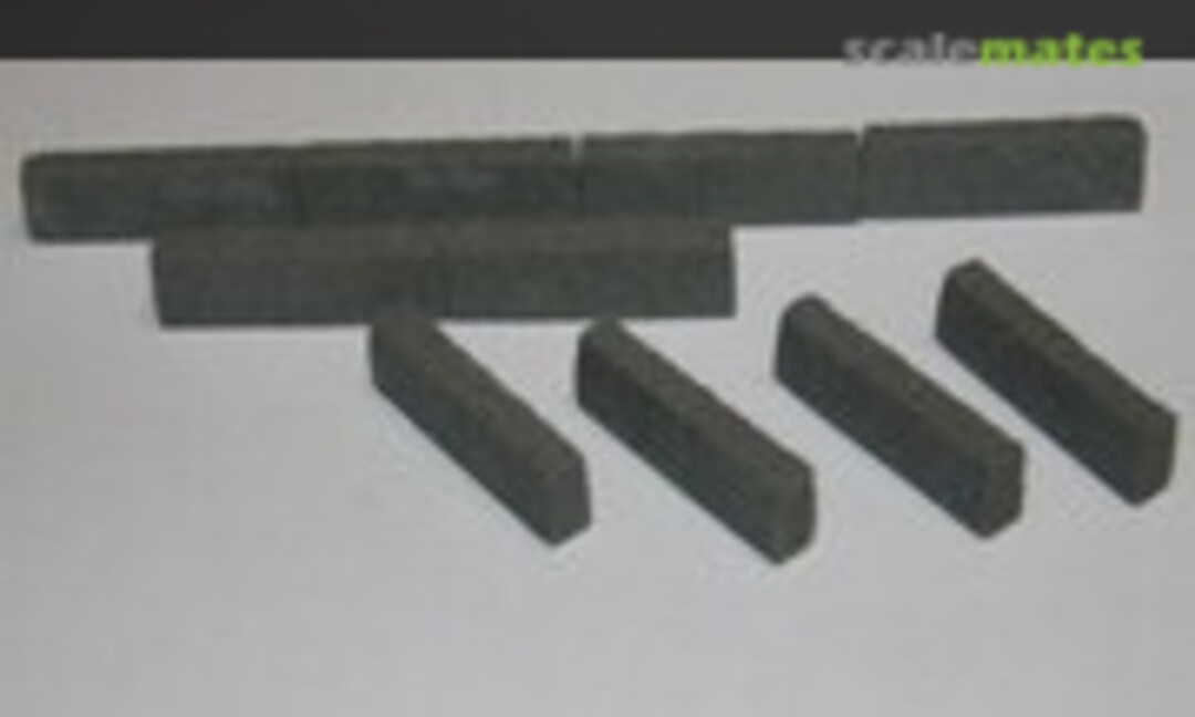 1:32 Hochbordstein, Beton, 10 St. (Miniaturbeton 04-022-011) 04-022-011