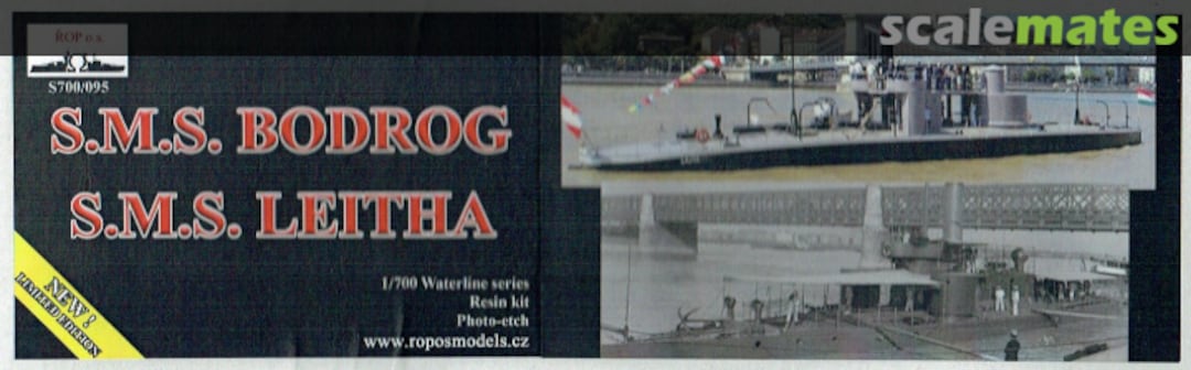 Boxart S.M.S. Bodrog / S.M.S. Leitha S700/095 ROP o.s. Samek Models Boxart S.M.S. Bodrog / S.M.S. Leitha S700/095 ROP o.s. Samek Models